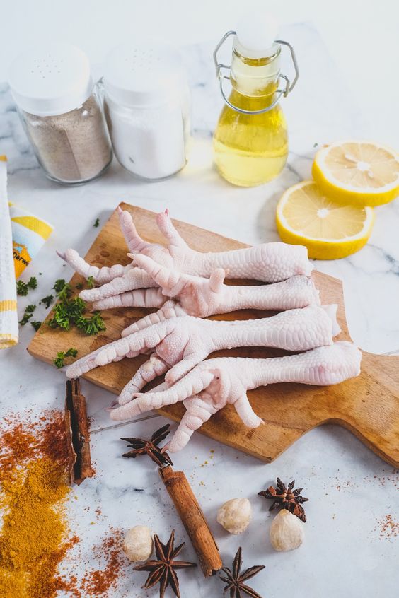 chicken paw